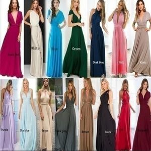 Dark Gray Maxi Dress